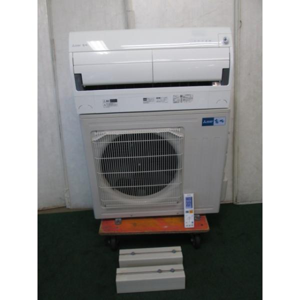 当社1ヶ月保証/'22年 15~23畳 三菱 エアコン 5.6kw 霧ヶ峰 MSZ-ZXV5622S-W 単相200V(0710BH)7AY-23