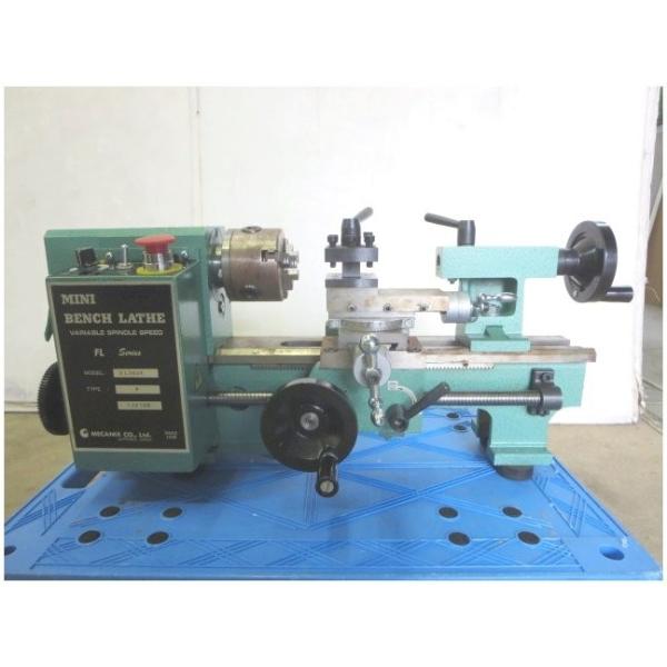小型旋盤 メカニクス社 FL260E 振り180mm 付属品多数 30Kg