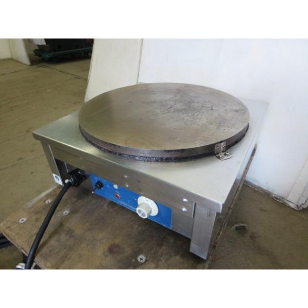 ▼ニチワ 電気クレープ焼器 CM-410 AC100V 法人限定[0901AI]8AC!-1【中古】【RCP】