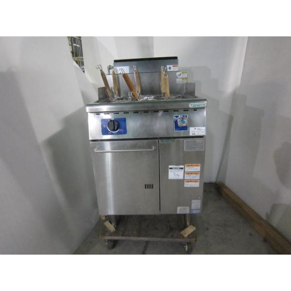 茹で麺機　都市ガス　10テボ タニコー ゆで麺機 丸6テボ TU-60N 都市ガス(1022BT)7BY-13 : ベスト