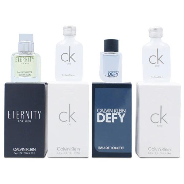 【セット内容】・シーケーワン オードトワレ EDT BT 10ml ミニ香水 ×2本・エタニティ フォーメン オードトワレ EDT BT 10ml ミニ香水・デファイ オードトワレ EDT BT 5ml ミニ香水商品名に【並行輸入品】と記載...