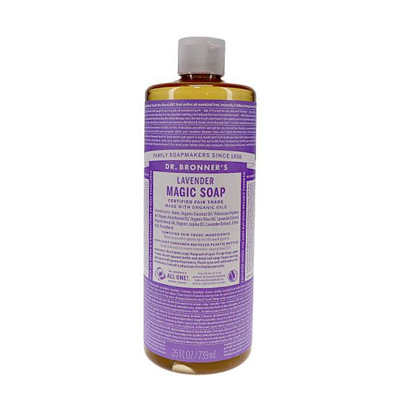 ドクターブロナー Dr.Bronner's マジックソープ ラベンダー 739ml 正規輸入品 【あすつく】