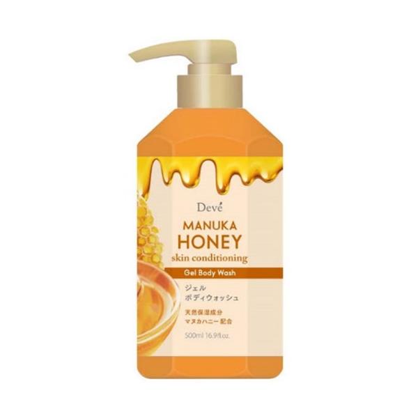 送料無料  熊野油脂 ディブ マヌカハニー ジェルボディウォッシュ 本体 500ml 20本セット 【ケース販売】 熊野油脂 送料無料 ディブ マヌカハニー ジェルボディウォッシュ 本体