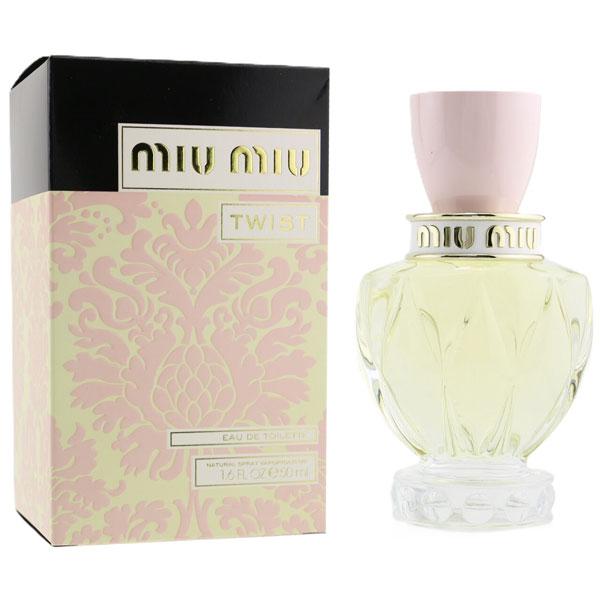 送料無料  ミュウミュウ ツイスト EDT オードトワレ SP 50ml 香水 MIUMIU  【営業日13時まで当日発送】 miu miu（ミュウミュウ） 並行輸入品 ツイスト EDT オードトワレ SP
