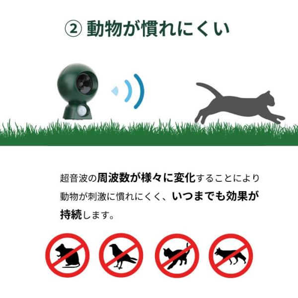 動物撃退器 Btgh502 猫よけ 超音波 赤外線センサー 害獣対策装置 乾電池給電 猫犬退治 ネズミよけ スズメ撃退 簡単設置 Ipx4防水防塵 Buyee Buyee 日本の通販商品 オークションの代理入札 代理購入