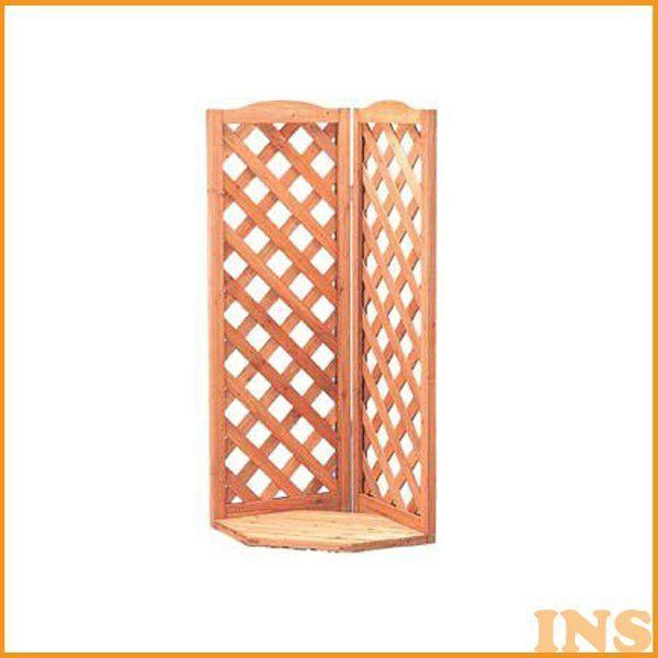 IRIS OHYAMA（アイリスオーヤマ） 木製コーナースクリーン ラティス