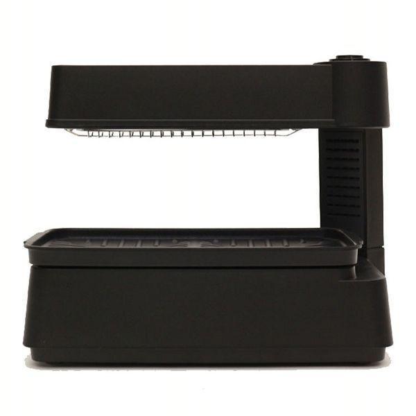 HIRO デジタルディスプレイコンパクト無煙調理器 楽しく、おいしく、卓上調理！ HTG-377 デジタルディスプレイコンパクト無煙調理器 HTG−377 (D) : 快適ホーム