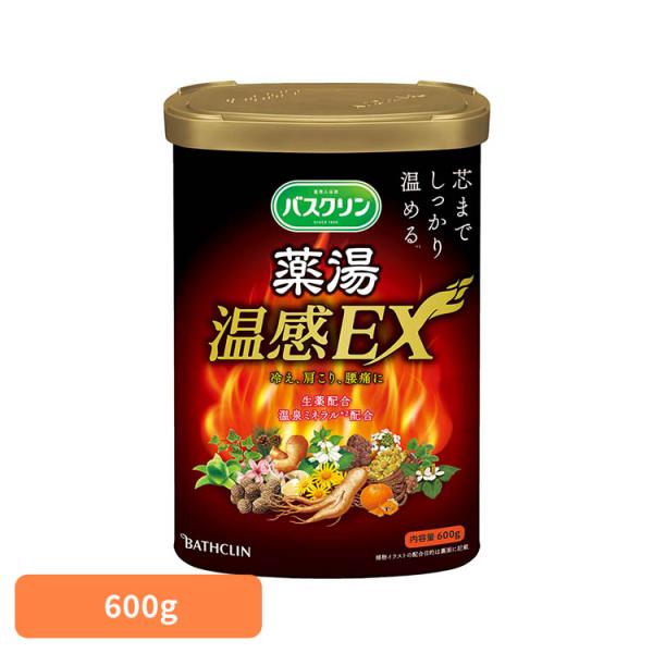 アース製薬 バスクリン 入浴剤 お風呂 バスクリン 薬湯 温感EX 600g バスクリン