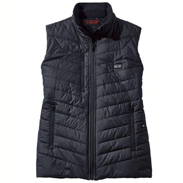 自重堂 電熱ベスト ブラック FG10000 (D) : 快適ホームライフ Yahoo!店