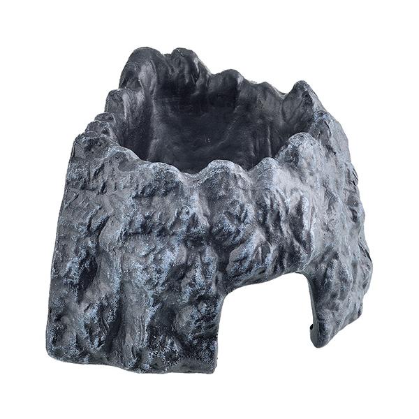 【送料・配送対応可能区分】同梱可※沖縄・離島は別途中継料がかかります。【商品詳細】 岩を再現した形でケージ内に入れるだけで自然な景観に。・天面のくぼみに水を入れて使用すると、シェルター内部を高い湿度に保ちます。大きめの貯水部で、たっぷり水を...