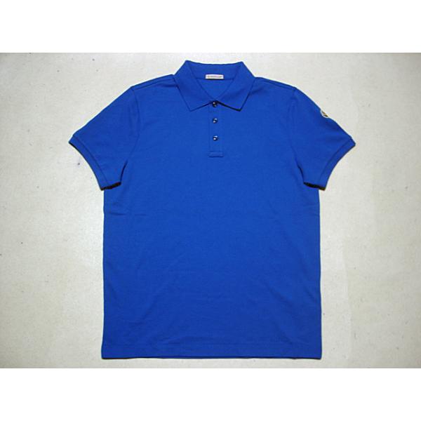 国内正規品 モンクレール ポロシャツ ロゴワッペン 襟裏ロゴ MONCLER 新品本物 モンクレール お馴染みのアイコンロゴワッペン