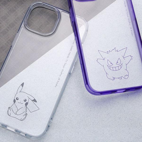 iPhone 15 Plus ポケットモンスター スマホケース ゲンガー ピカチュウ