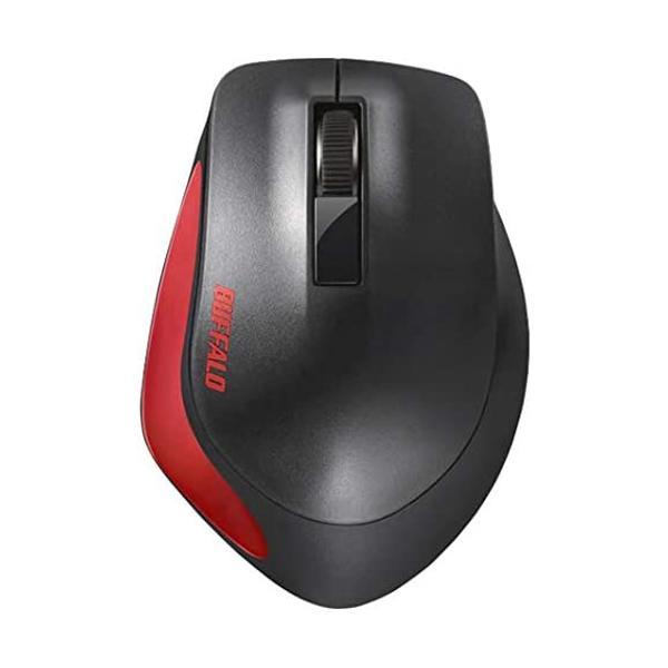 他サイト： バッファロー BSMBW300MRD ワイヤレスマウス レッド Mサイズ 無線 BlueLED 3ボタン  Premium Fit  BUFFALOの商品画像