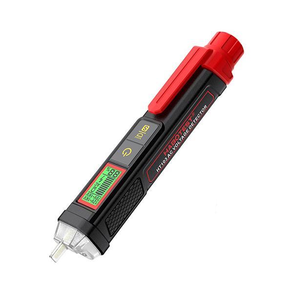 【商品説明】・非接触検電器、AC12V-1000V、AC70-1000V感度切り替え可能。音と光で通電をお知らせします。・電圧は高感度モード12〜1000V、低感度モード70〜1000Vに切り替え可能。・電圧が検出されるとライトが点灯し、電...