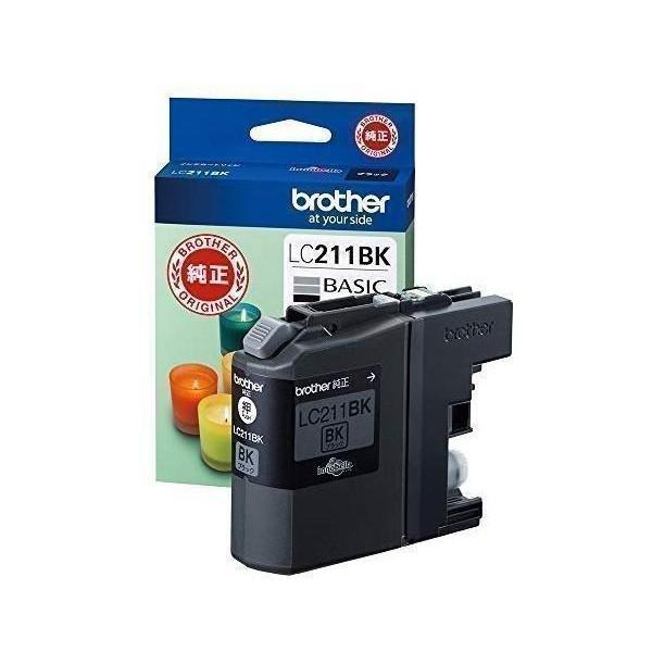 他サイト： ブラザー工業 LC211BKブラック brother純正 インクカートリッジの商品画像