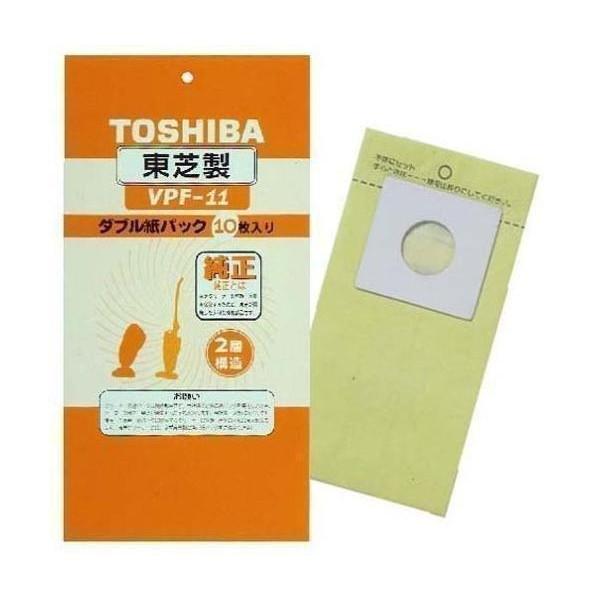 東芝(TOSHIBA) ダブル紙パックフィルター VPF-11 cm3dmju TOSHIBA（東芝） VPF-11 ダブル 紙パックフィルター : ベストワン