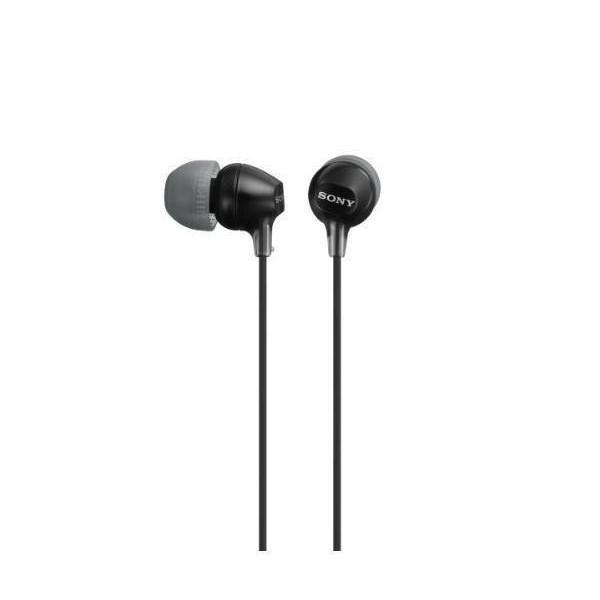 SONY（ソニー） MDR-EX15LP B ブラック イヤホン カナル型 : ベスト