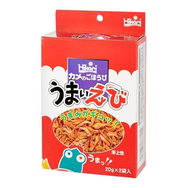 他サイト： キョーリン ヒカリ カメのごほうび うまいえび  20g×2袋の商品画像