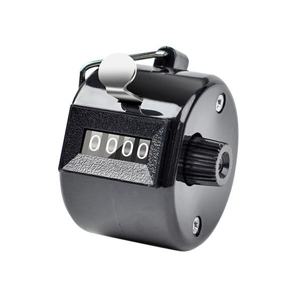 【商品説明】・手持型カウンター、0〜9999の4桁カウントが可能で、コンパクト＆軽量。手持ち・卓上どちらでも使用可能。・電池不要のアナログ式。機械式構造で高耐久性。ボタンを押すだけでカウントでき、リセットも側面のつまみを回すだけで簡単。・持...