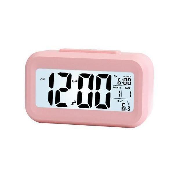 目覚まし時計 置時計 おしゃれ デジタル ライト 時計 見やすい シンプル 温度計 多機能 ピンク C Yk 3 ベストワン 通販 Yahoo ショッピング