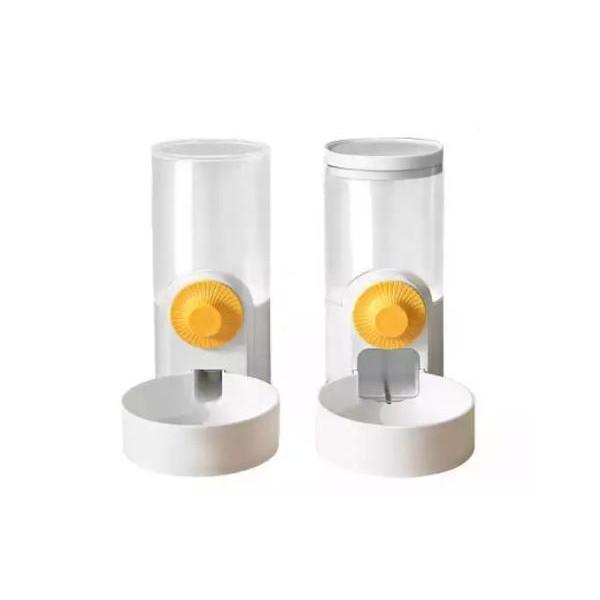 【商品説明】・ゲージに固定することができる、自動給水器と給餌機です。・ゲージの内側と外側どちらにでも設置することができます。・入れ物が透明なのでエサや水の残りの確認がしやすくなっています。【商品仕様】カラー ホワイト素材 PPペット給水器 ...