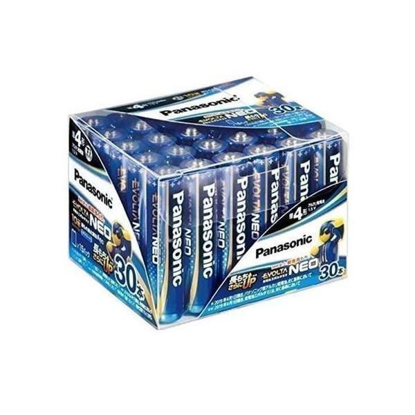 3個セット パナソニック LR03NJ 30SH アルカリ乾電池単4形 30本パック EVOLTA NEO Panasonic 送料無料 Panasonic（パナソニック） 3個セット LR03NJ 30SH アルカリ乾電池単4