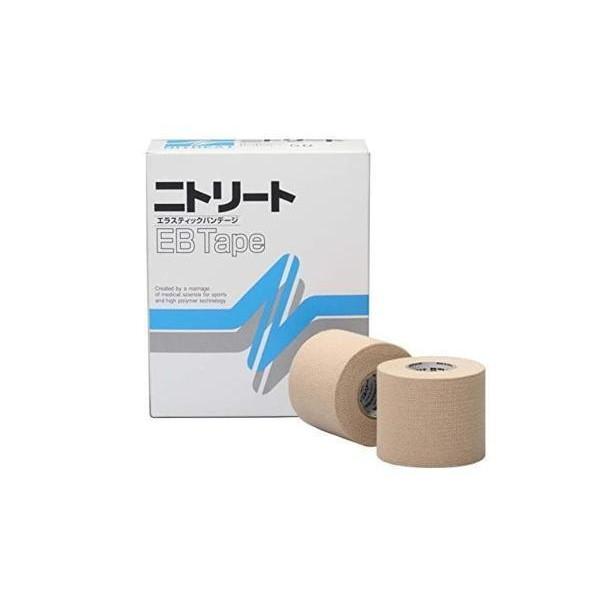 3個セット ニトムズ EB-50 ベージュ ニトリート EBテープ スポーツテープ 多巻パック 伸縮 厚手 がっちり固定 6巻入 送料無料 3個セット ニトムズ EB-50 ベージュ ニトリート EBテープ スポーツ