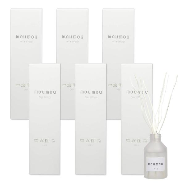 6個セット 大香 moumou リードディフューザー リネン 100ml : ベスト