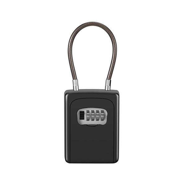 【商品説明】大事なカギなどを守る！４桁の暗唱番号で安心。様々な用途で大活躍！【商品仕様】カラー　ブラック