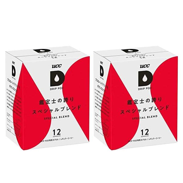 UCC ドリップポッド カプセル 12箱セット① 送料無料 UCC ドリップポッド モカ＆キリマンジァロ 12個×12箱セット