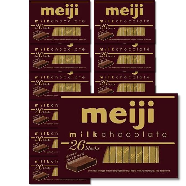 明治（meiji） 12個セット ミルクチョコレートBOX 120g 26枚入