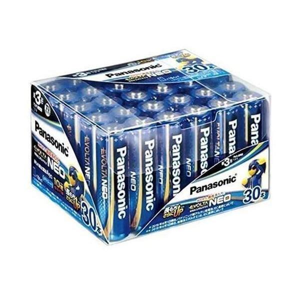 3個セット パナソニック LR6NJ/30SH アルカリ乾電池単3形 30本パック EVOLTA NEO 送料無料 Panasonic（パナソニック） 3個セット LR6NJ/30SH アルカリ乾電池単3形