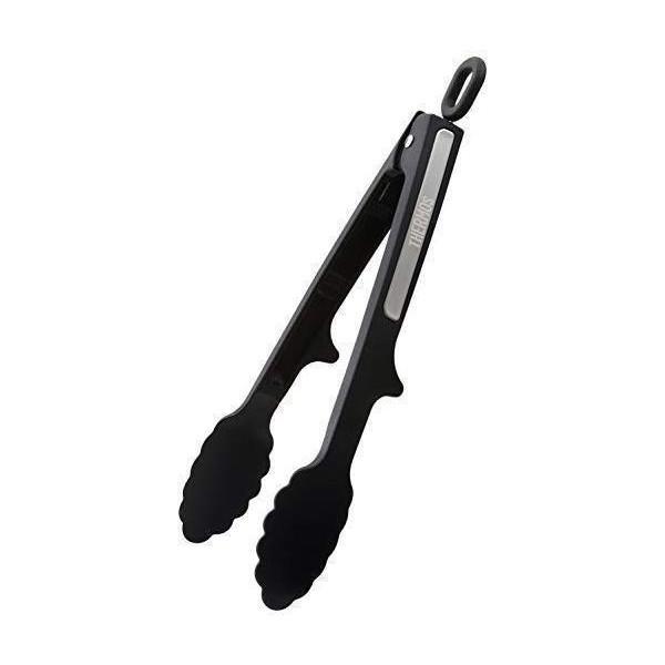 こちらの商品は追跡可能メール便/定形・定形外郵便にて発送します。宅配便ご希望のお客様は「有料宅配便」をご選択ください。サーモス  KT-T001 BK ナイロントング ブラック キッチンツール