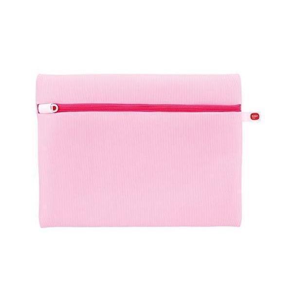 他サイト： ダイヤ 057942 洗濯ネット サマーニット シャツ用 サボるん おしゃれ着ネットスクエア 横約34cm×縦約25cm×厚1.5cmの商品画像