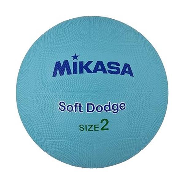 ミカサ ソフトドッジボール 2号小学生向け ブルー STD-2SR-BL MIKASA