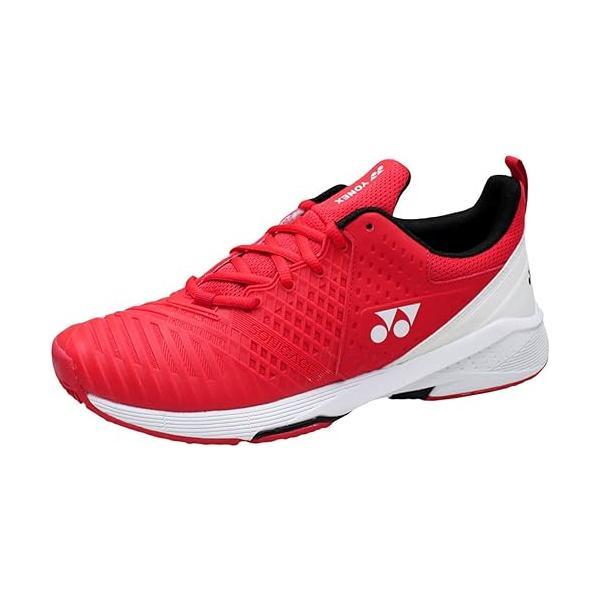 YONEX（ヨネックス） テニスシューズ SHTS3MGC レッド/ホワイト 23.0