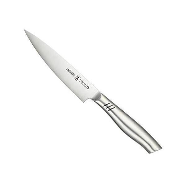 こちらの商品は追跡可能メール便/定形・定形外郵便にて発送します。宅配便ご希望のお客様は「有料宅配便」をご選択ください。ヘンケルス 19360-131 ユニティ デイリー ペティナイフ 130mm 果物 小刀 包丁 オールステンレス 食洗機対...