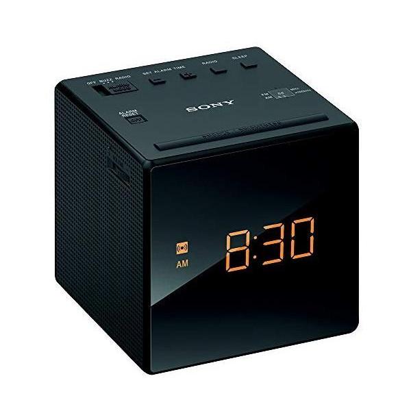 SONY ソニー クロックラジオ ICF-C1 : FM/AM/ワイドFM対応 おやすみ  