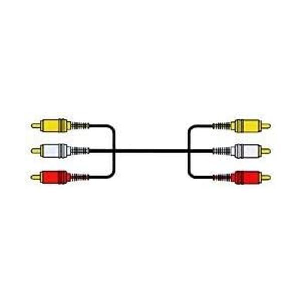 JVCケンウッド ビクター ピンプラグX3-ピンプラグX3 1M VX-17G cm3dmju JVCケンウッド（JVC KENWOOD） JVC ピンプラグX3-ピンプラグX3 1M VX
