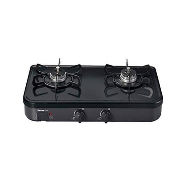パロマ ガステーブル グリルレスタイプ 2口 56cm プロパンガス(LPG) 左