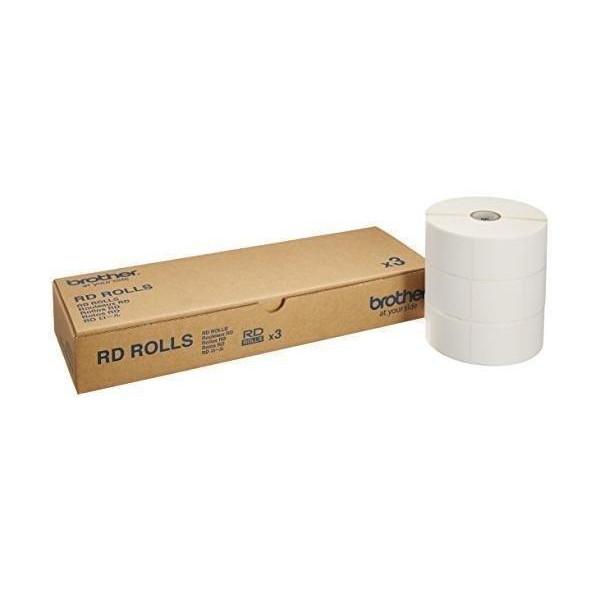 brother プレカット紙ラベル TD-2130N 2130NSA用 3ロール入り RD-U07J1