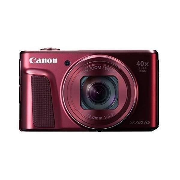 Canon デジタルカメラ PowerShot SX720 HS レッド 光学40倍ズーム 