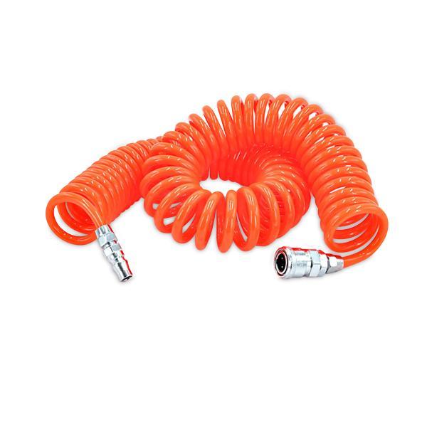 【商品説明】・伸縮するので収納しやすいスプリング状のエアホースです。・両端にワンタッチソケットとプラグが付いているので、エア機器に簡単に接続することができます。・ねじれや曲げに強く、使用後も元の形状に戻りやすいです。・ -20℃〜60℃の環...