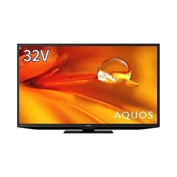 シャープ 32V型 液晶 テレビ AQUOS 2T-C32DE-B ハイビジョン 外付けHDD 