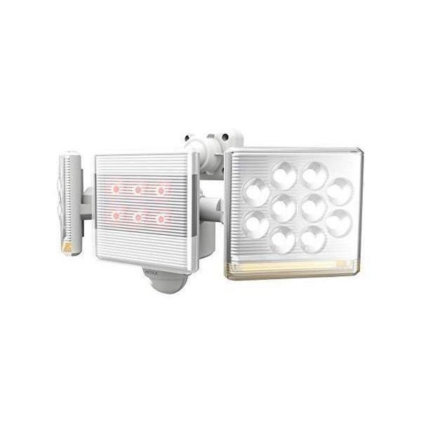 (未使用･未開封品)ムサシ RITEX フリーアーム式高機能LEDセンサーライト(12W×2灯) 「コンセント式」 LED-AC2030 ホワイト wakui-shop_led-ac3042