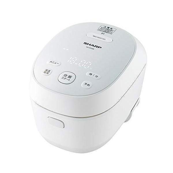 他サイト： シャープ 炊飯器 IH 3合 PLAINLY 匠の火加減 ホワイト KS-HF05B-Wの商品画像