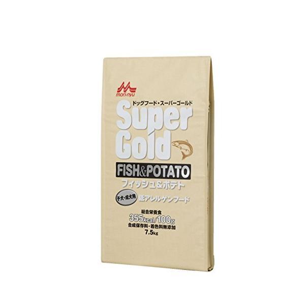 他サイト： 森乳サンワールド スーパーゴールド フィッシュ&amp;ポテト子犬・成犬用 7.5kgの商品画像