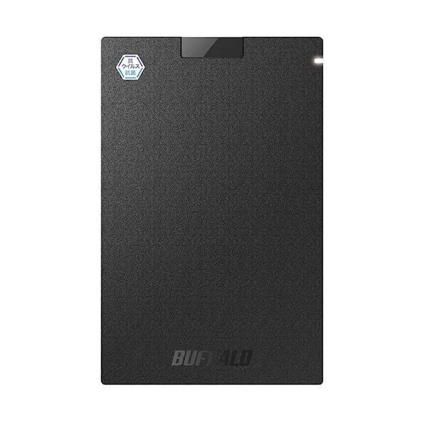 BUFFALO（バッファロー） SSD-PGVB2.0U3-B USB 3.2 (Gen 1) 対応 SSD