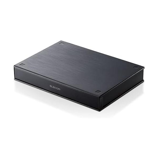 ELECOM（エレコム） ポータブルHDD ハードディスク 2TB PCテレビ録画用