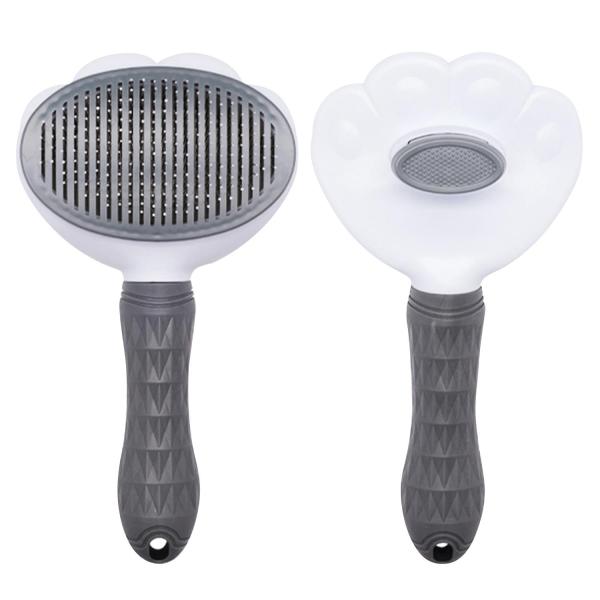 【商品説明】・皮膚に優しい60°曲げたステンレス針針先が適度にしなるためペットの体にぴったりフィット。絡まりを解きながら抜け毛をやさしく取り除きます。耐久性にも優れ、サビにくい材質です。・ワンタッチ自動お掃除ボタンブラッシング後、背面ボタン...